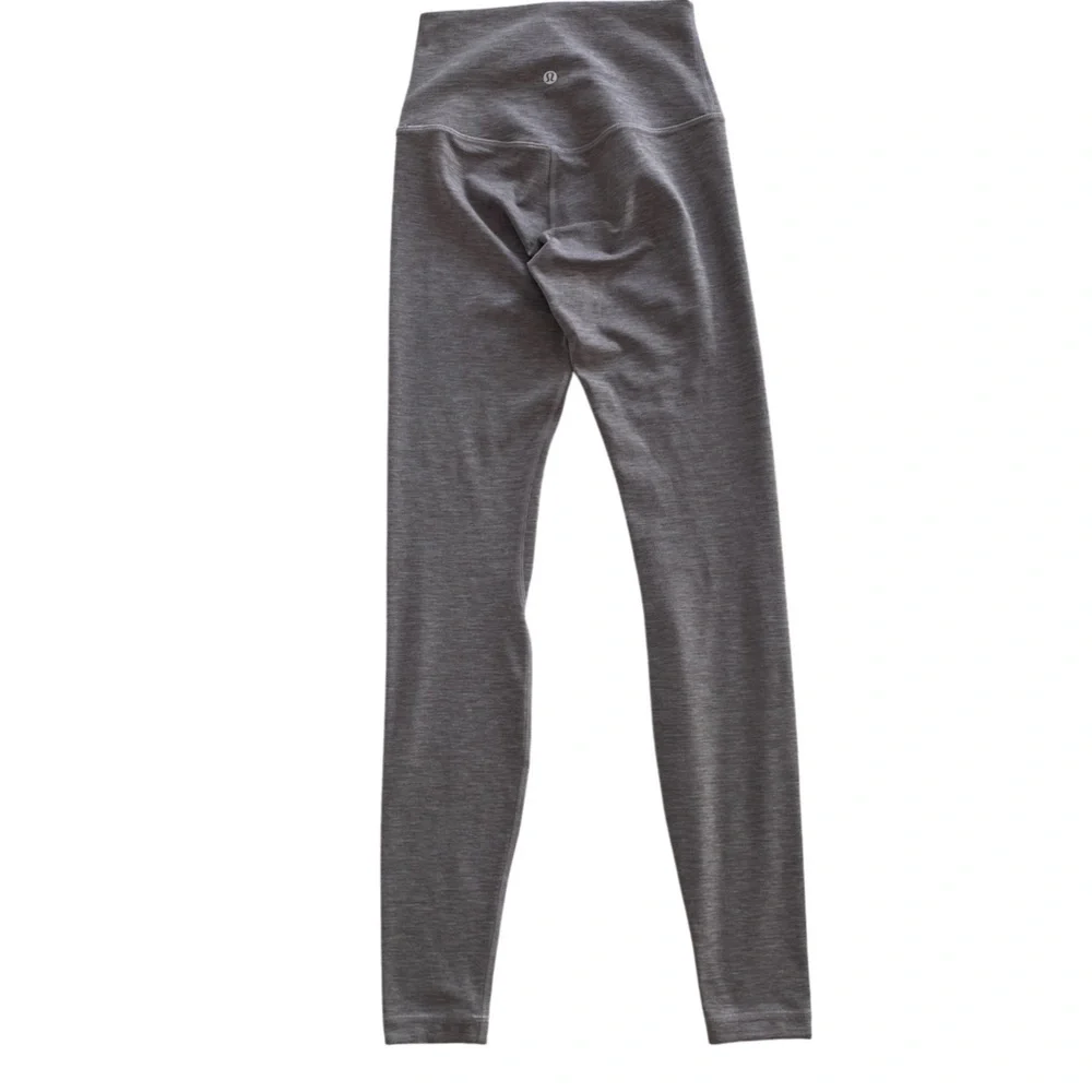 LULULEMON Align Pant 28" Heathered Lunar Rock size 4 - Picture 4 of 11